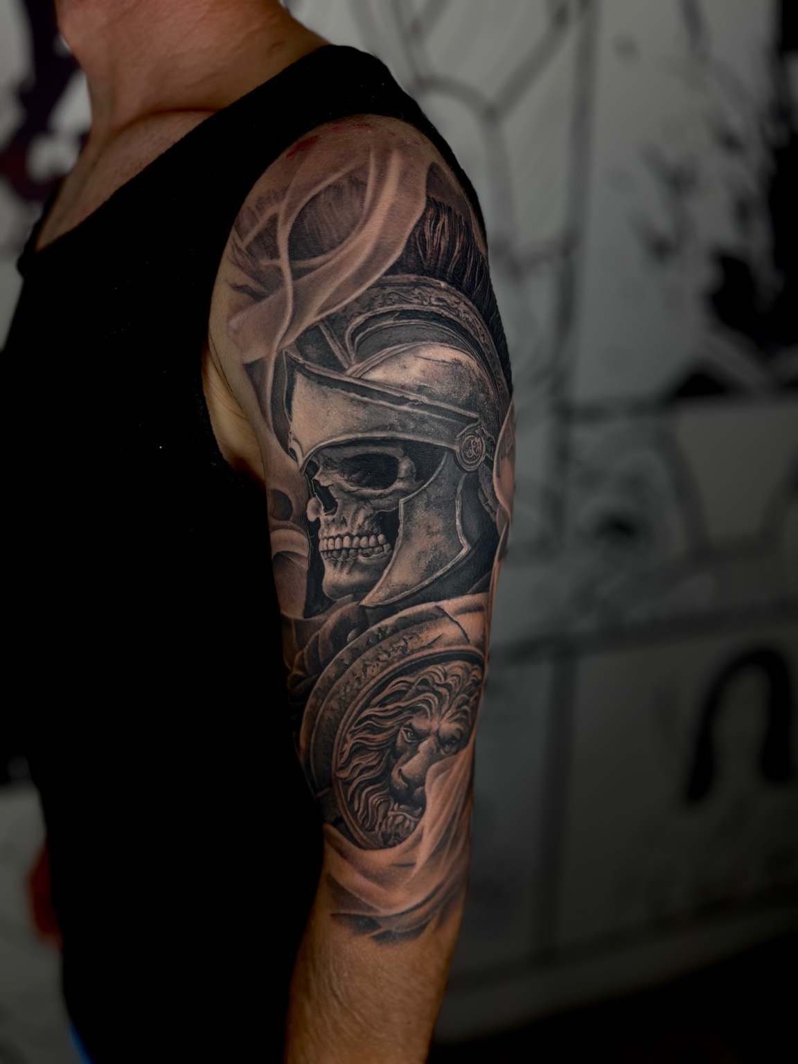 Roman skull warrior – 2 day session